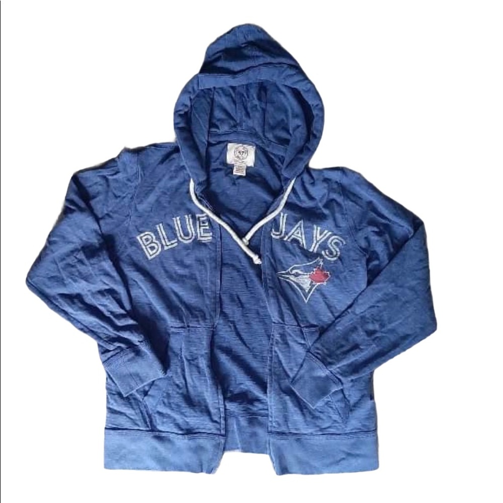 MLB Toronto Blue Jays Zip Up Hoodie - Small